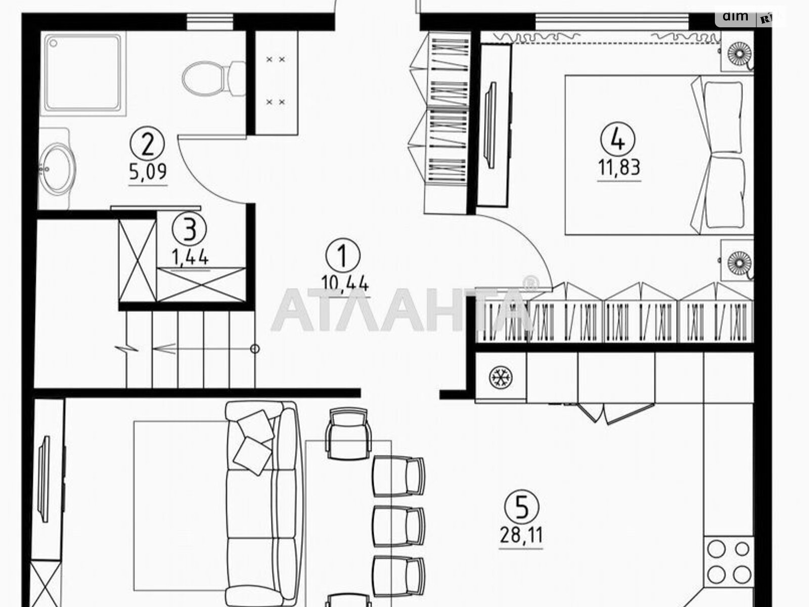 двоповерховий будинок, 125 кв. м, газобетон. Продаж в Одесі, район Совіньйон фото 1