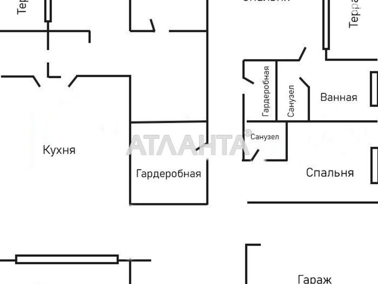 одноэтажный дом, 300 кв. м, газобетон. Продажа в Одессе район Совиньон фото 1