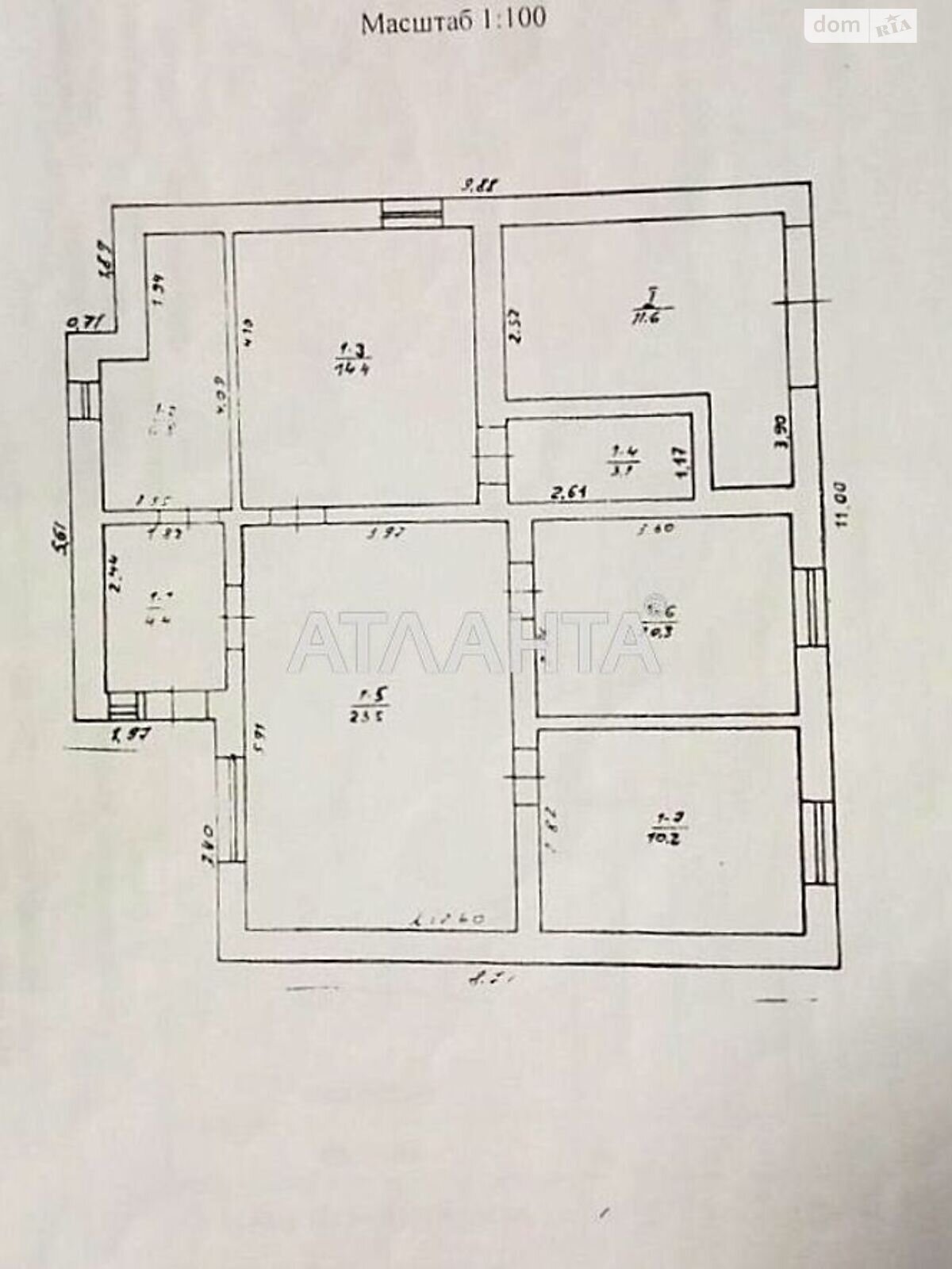 одноповерховий будинок, 84.3 кв. м, ракушняк. Продаж в Одесі, район Пересипський фото 1