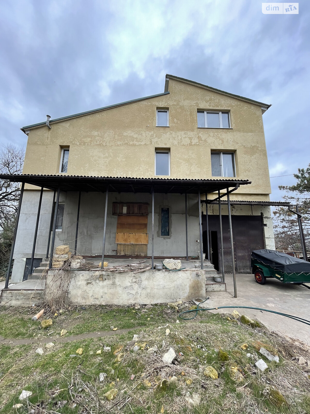 двухэтажный дом с балконом, 274.9 кв. м, кирпич. Продажа в Одессе фото 1