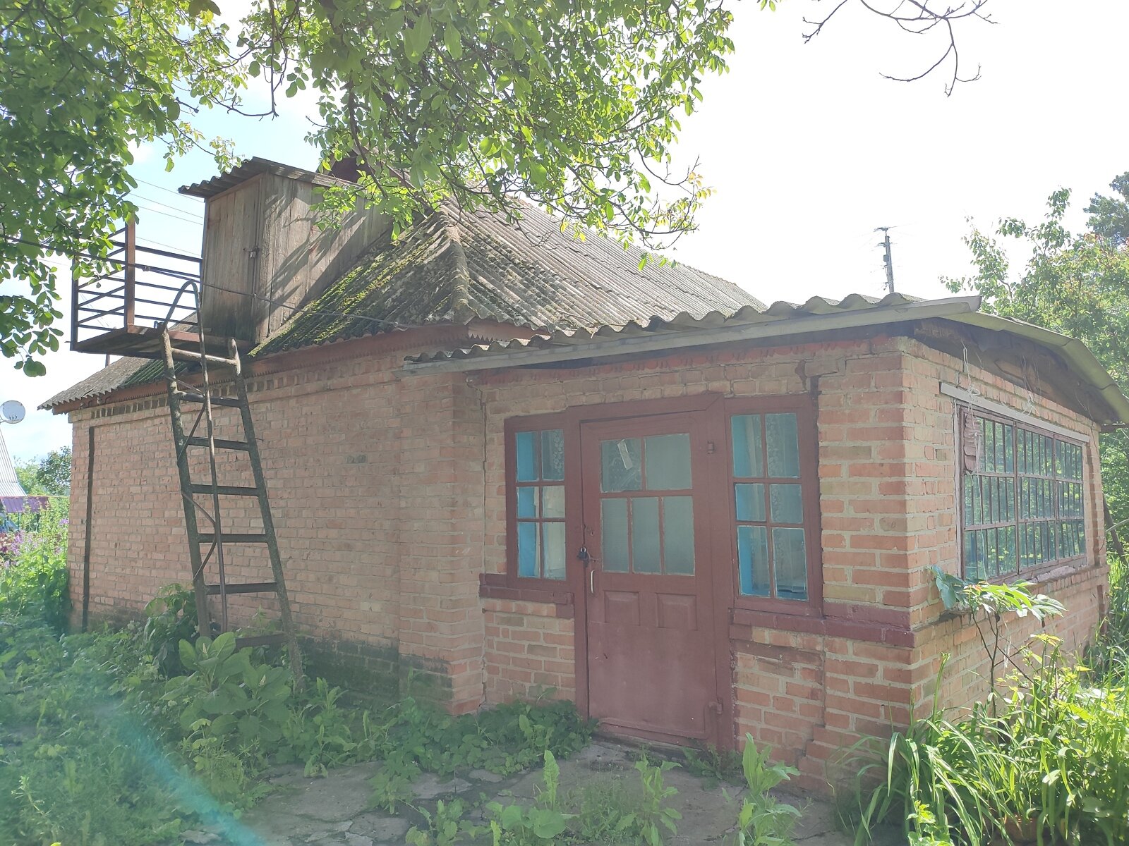 одноповерховий будинок з верандою, 60 кв. м, цегла. Продаж у Оленівці фото 1 одноповерховий будинок з верандою, 60 кв. м, цегла. Продаж у Оленівці фото 1