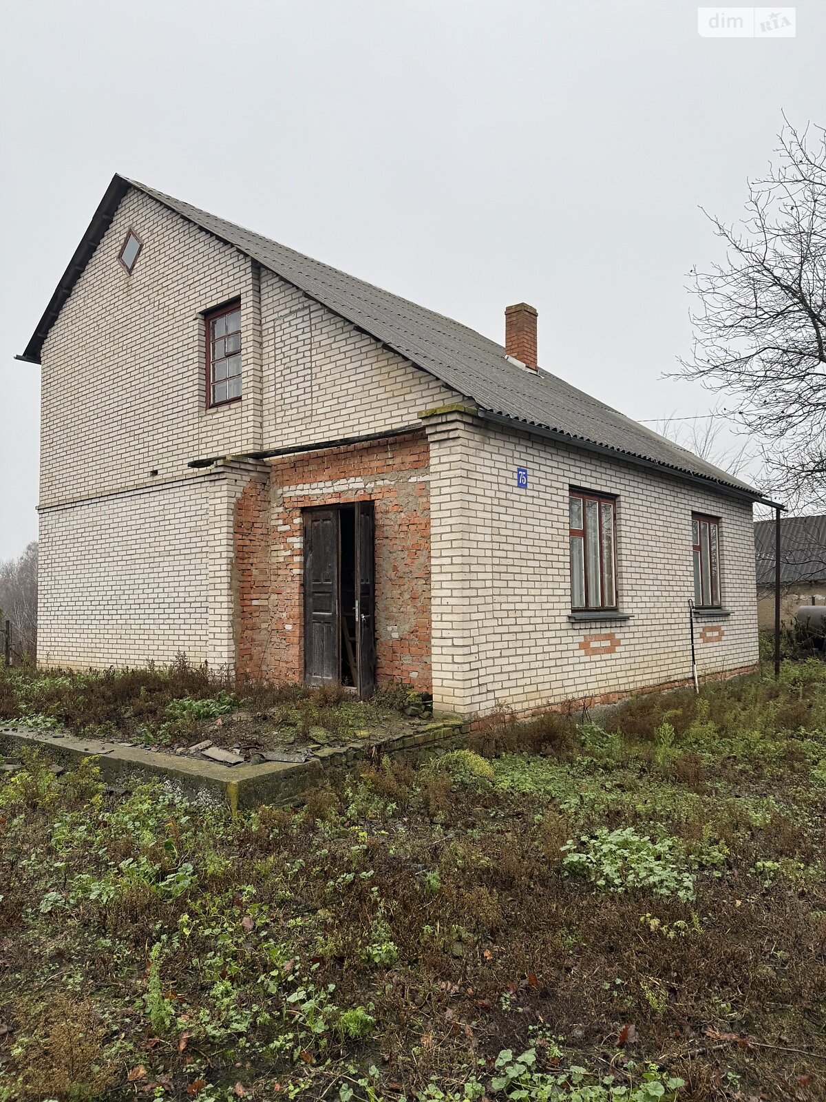 двухэтажный дом, 110 кв. м, кирпич. Продажа в Оленевке фото 1 двухэтажный дом, 110 кв. м, кирпич. Продажа в Оленевке фото 1