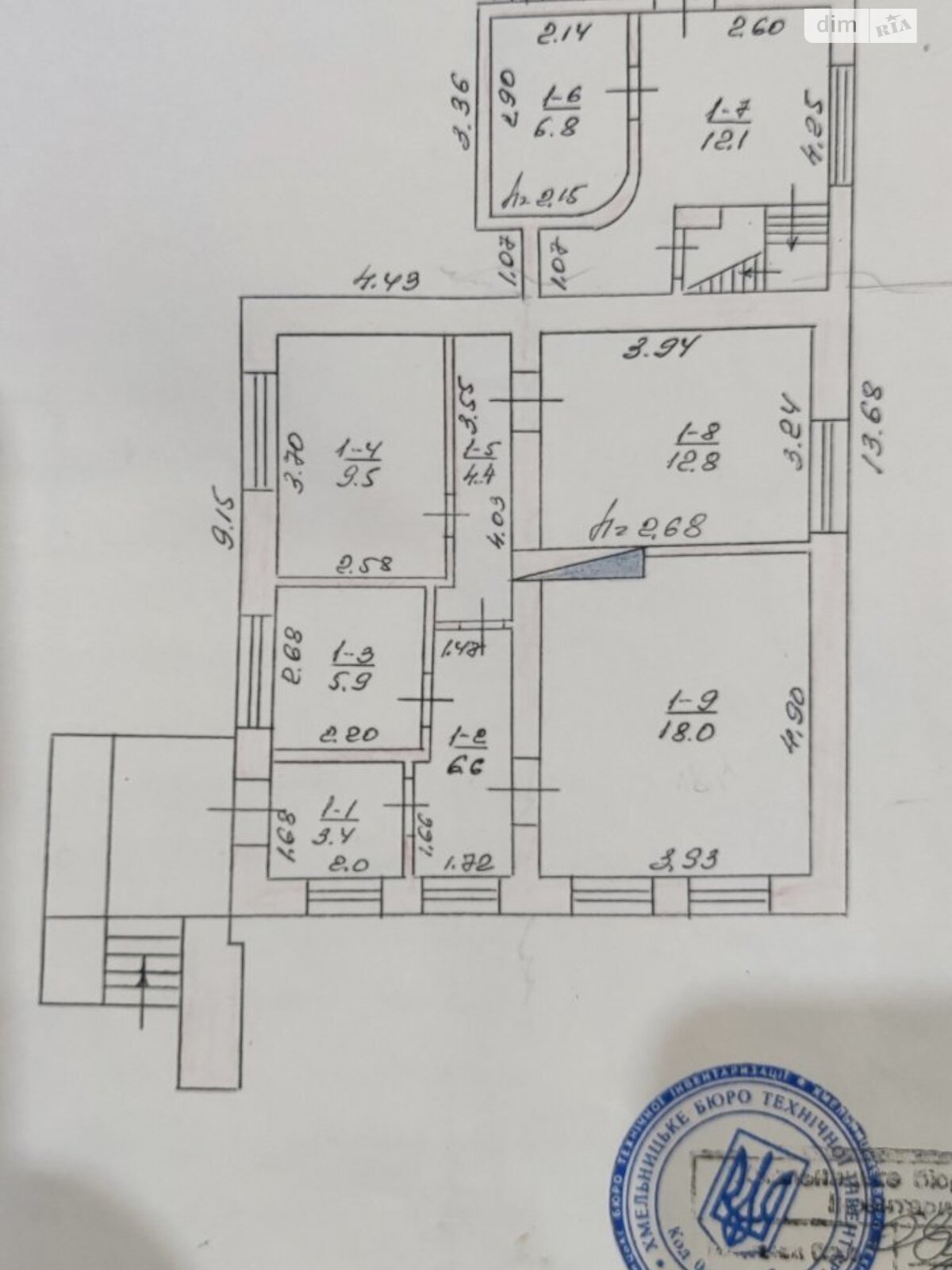 двухэтажный дом с отоплением, 163 кв. м, кирпич. Продажа в Олешине фото 1