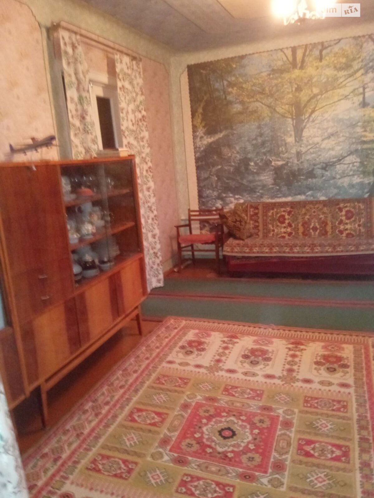 одноэтажный дом с отоплением, 100 кв. м, дерево и кирпич. Продажа в Ольшане фото 1