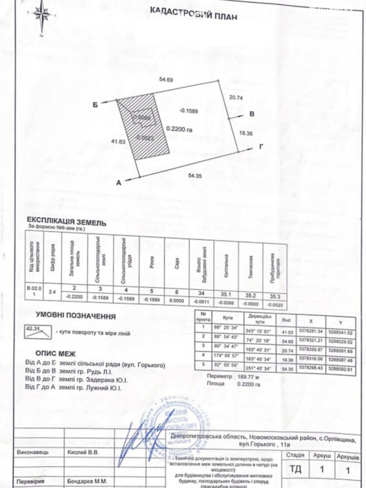 одноповерховий будинок, 68.4 кв. м, цегла. Продаж у Орлівщині фото 1 одноповерховий будинок, 68.4 кв. м, цегла. Продаж у Орлівщині фото 1