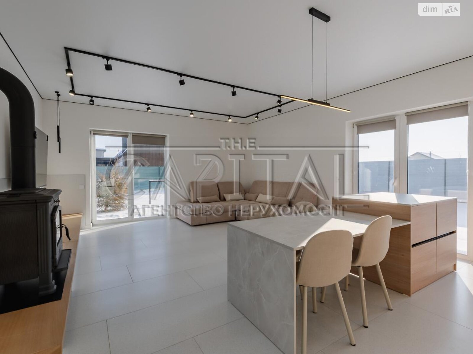 двухэтажный дом, 145 кв. м, кирпич. Продажа в Осещине фото 1