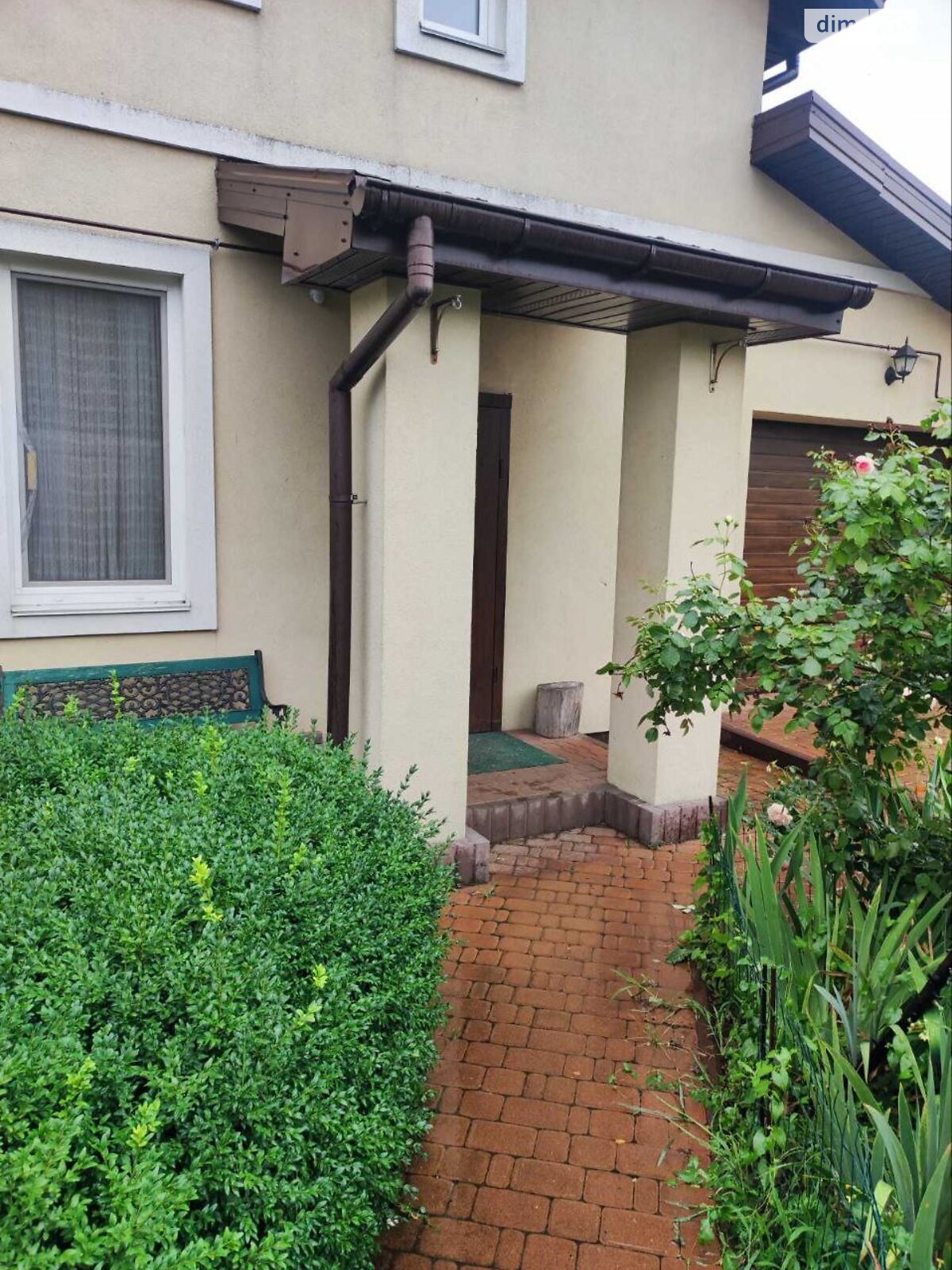 двухэтажный дом с верандой, 165.5 кв. м, кирпич. Продажа в Осещине фото 1