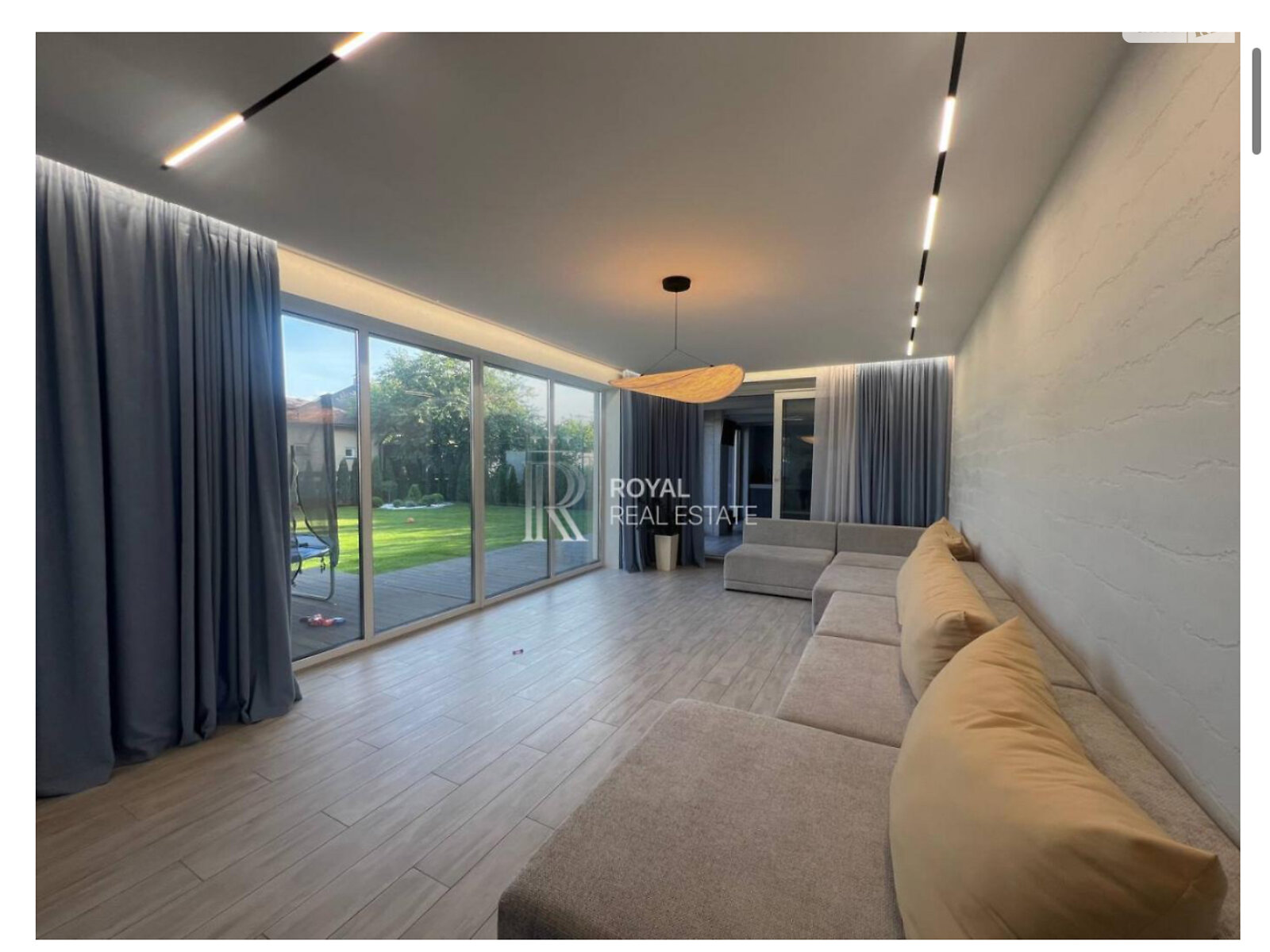 двухэтажный дом с верандой, 240 кв. м, пеноблок. Продажа в Осещине фото 1