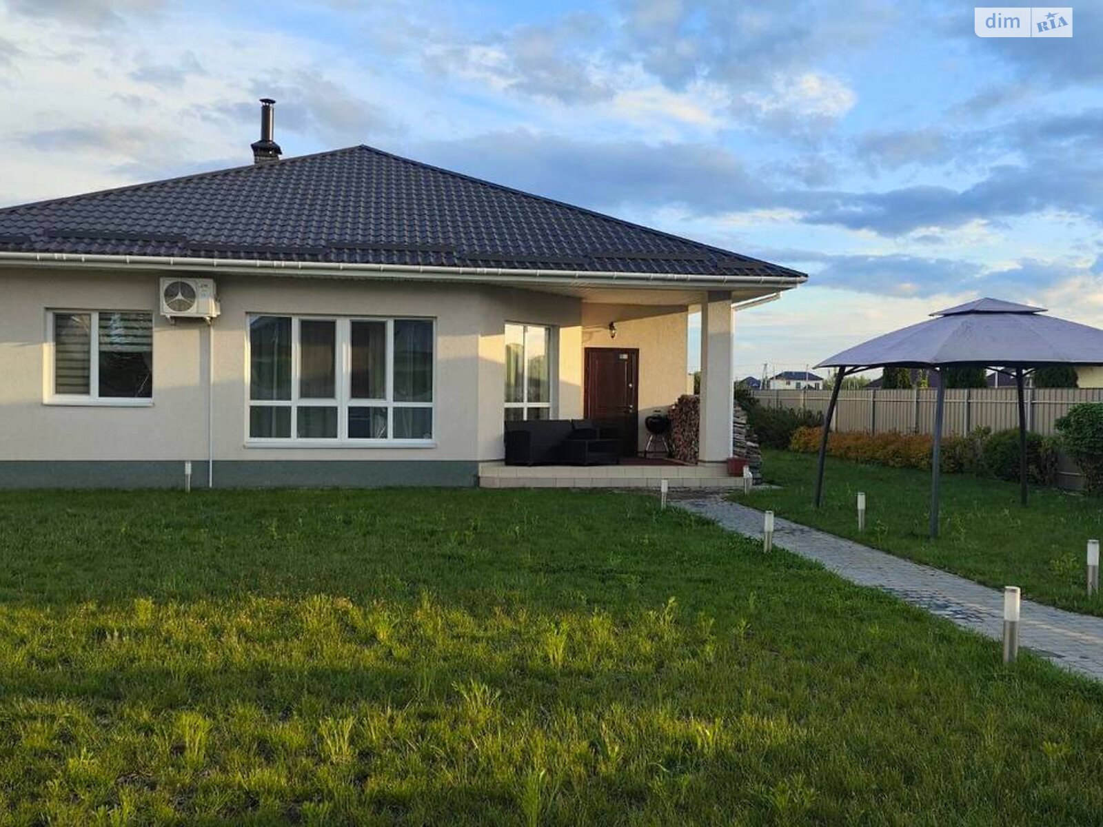 одноповерховий будинок, 124 кв. м, піноблок. Продаж у Осещині фото 1