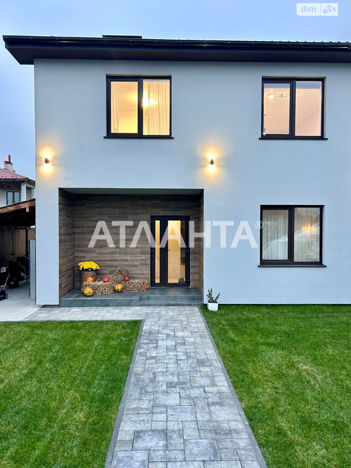 двухэтажный дом беседка, 186.2 кв. м, газобетон. Продажа в Осещине фото 1 двухэтажный дом беседка, 186.2 кв. м, газобетон. Продажа в Осещине фото 1