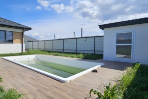 одноэтажный дом с отоплением, 120 кв. м, газобетон. Продажа в Осещине фото 2