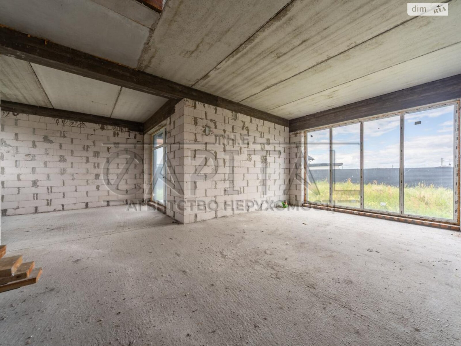 двоповерховий будинок з балконом, 160 кв. м, цегла. Продаж у Осещині фото 1