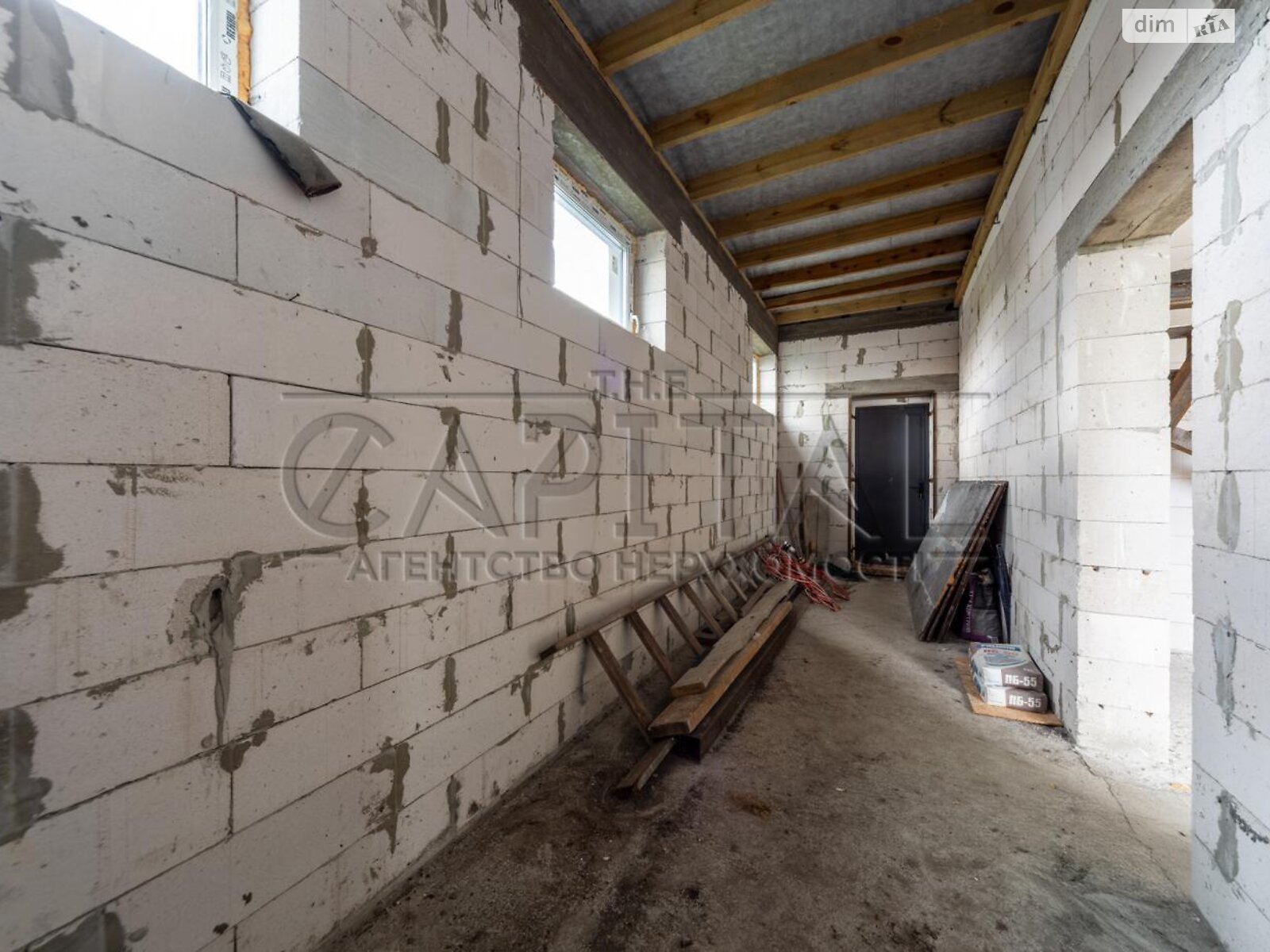 двоповерховий будинок з балконом, 160 кв. м, цегла. Продаж у Осещині фото 1