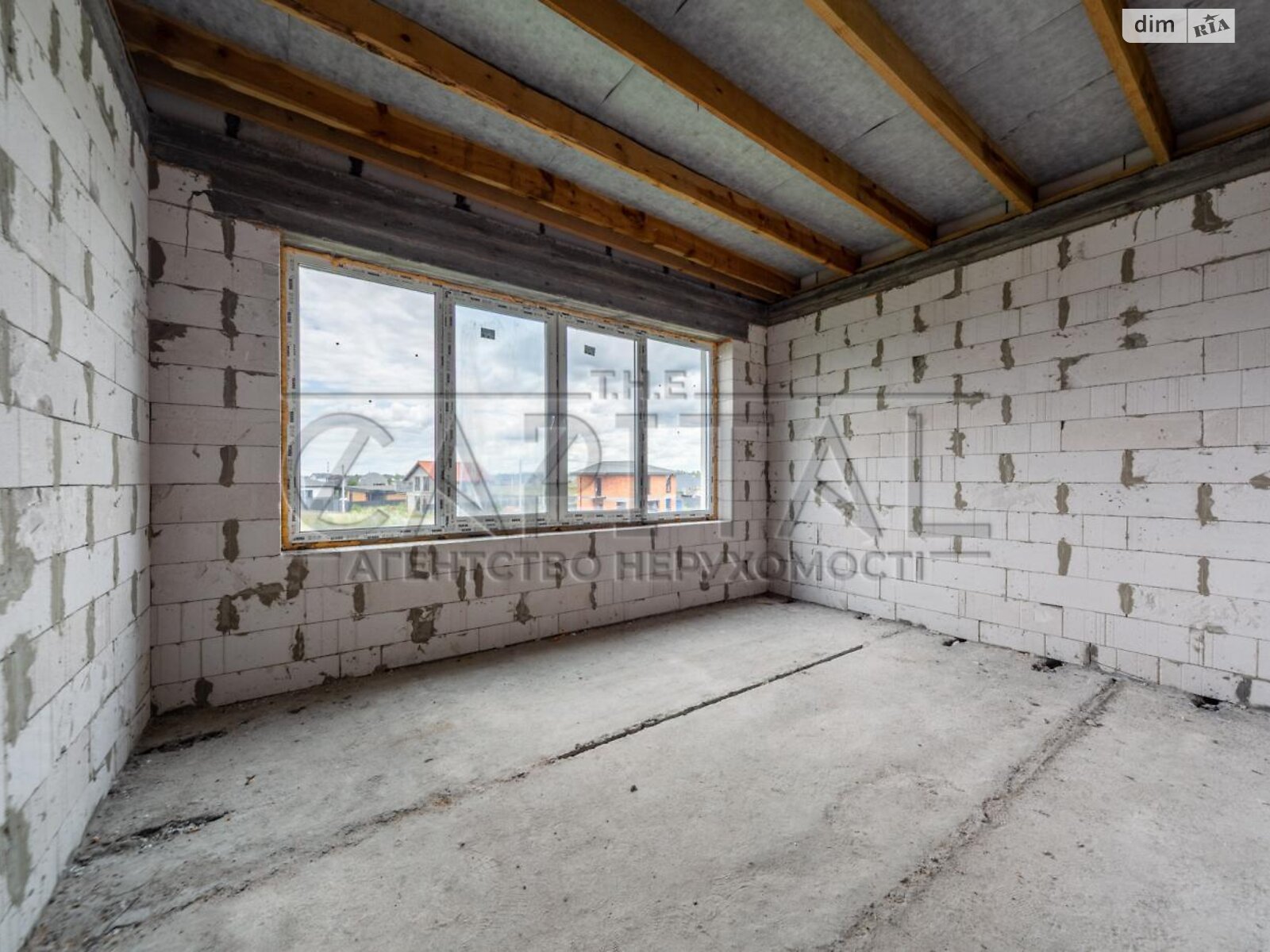 двоповерховий будинок з балконом, 160 кв. м, цегла. Продаж у Осещині фото 1