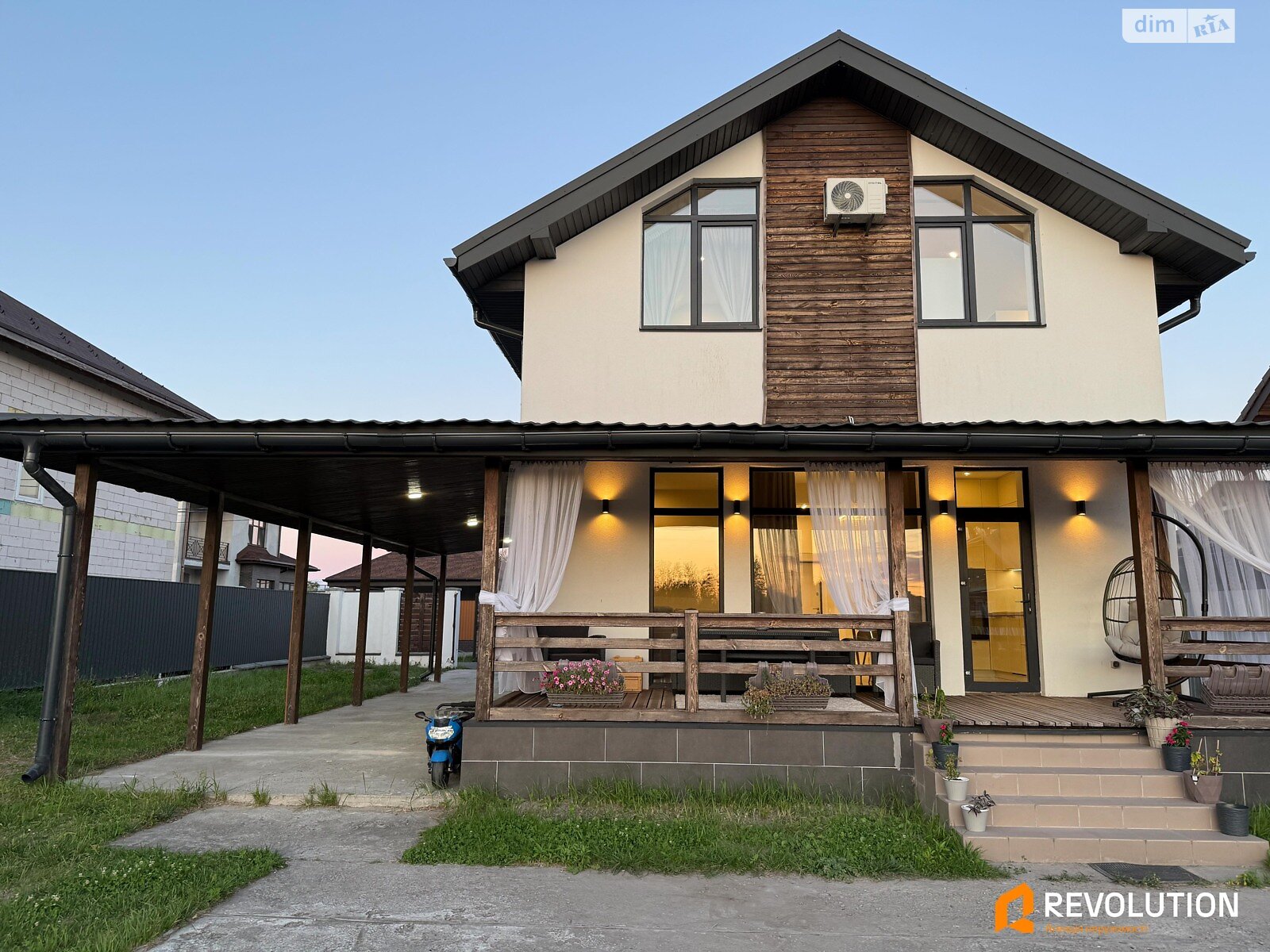 двоповерховий будинок, 113.9 кв. м, газобетон. Продаж у Осещині фото 1