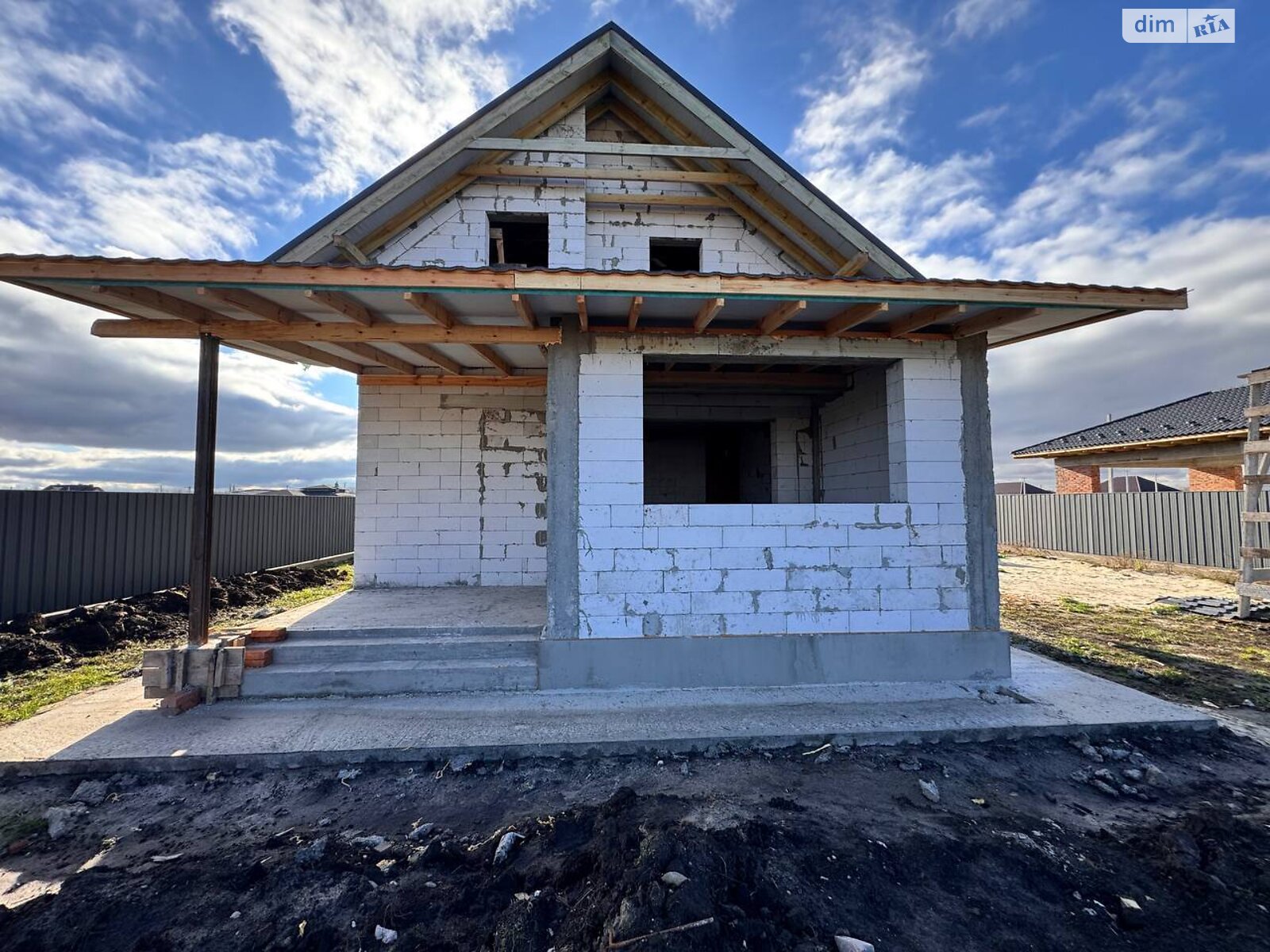 двоповерховий будинок бесідка, 120 кв. м, керамзітобетон. Продаж у Осещині фото 1 двоповерховий будинок бесідка, 120 кв. м, керамзітобетон. Продаж у Осещині фото 1