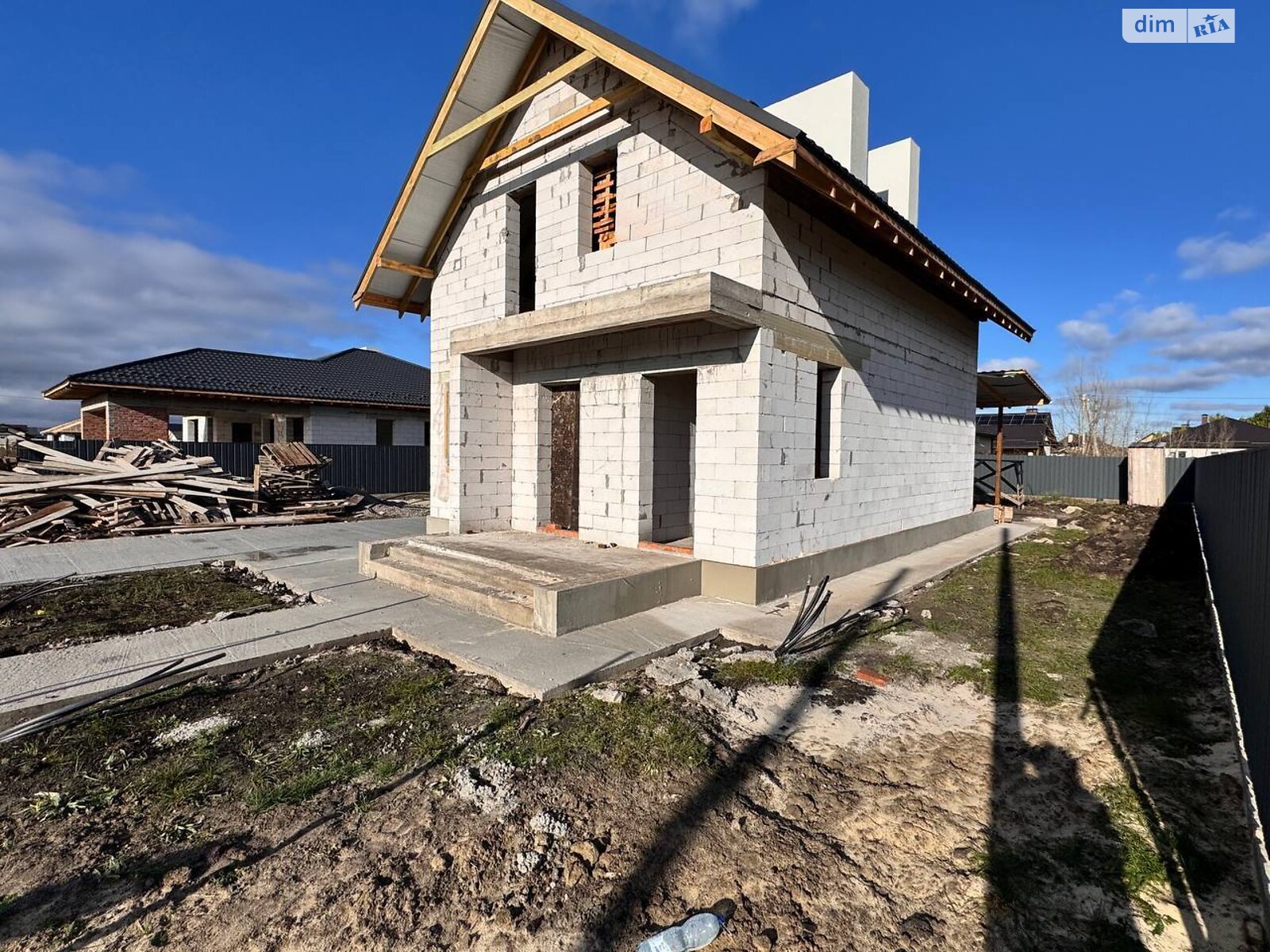 двоповерховий будинок бесідка, 120 кв. м, керамзітобетон. Продаж у Осещині фото 1 двоповерховий будинок бесідка, 120 кв. м, керамзітобетон. Продаж у Осещині фото 1