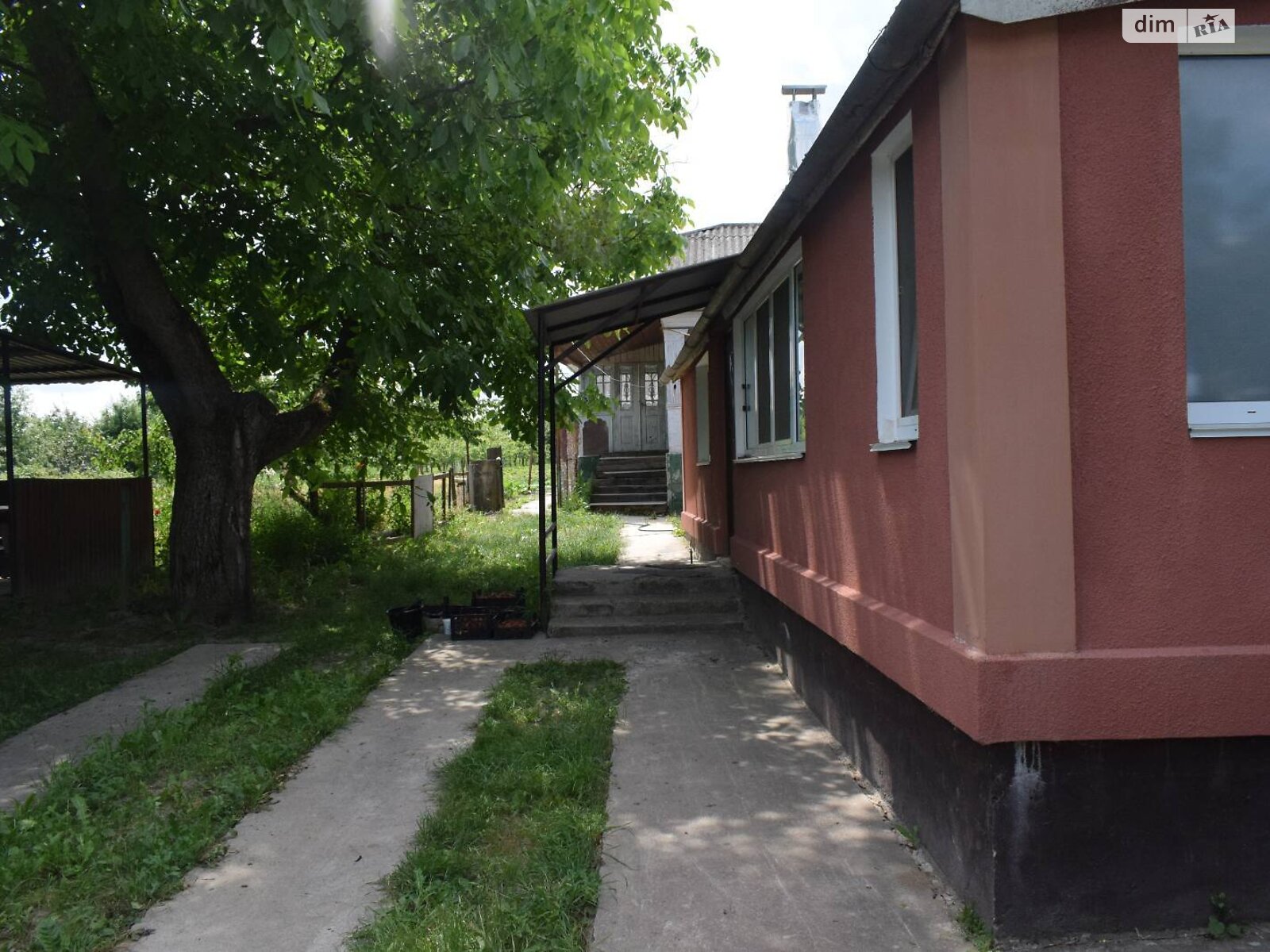 одноповерховий будинок з верандою, 75 кв. м, цегла. Продаж у Осламові фото 1