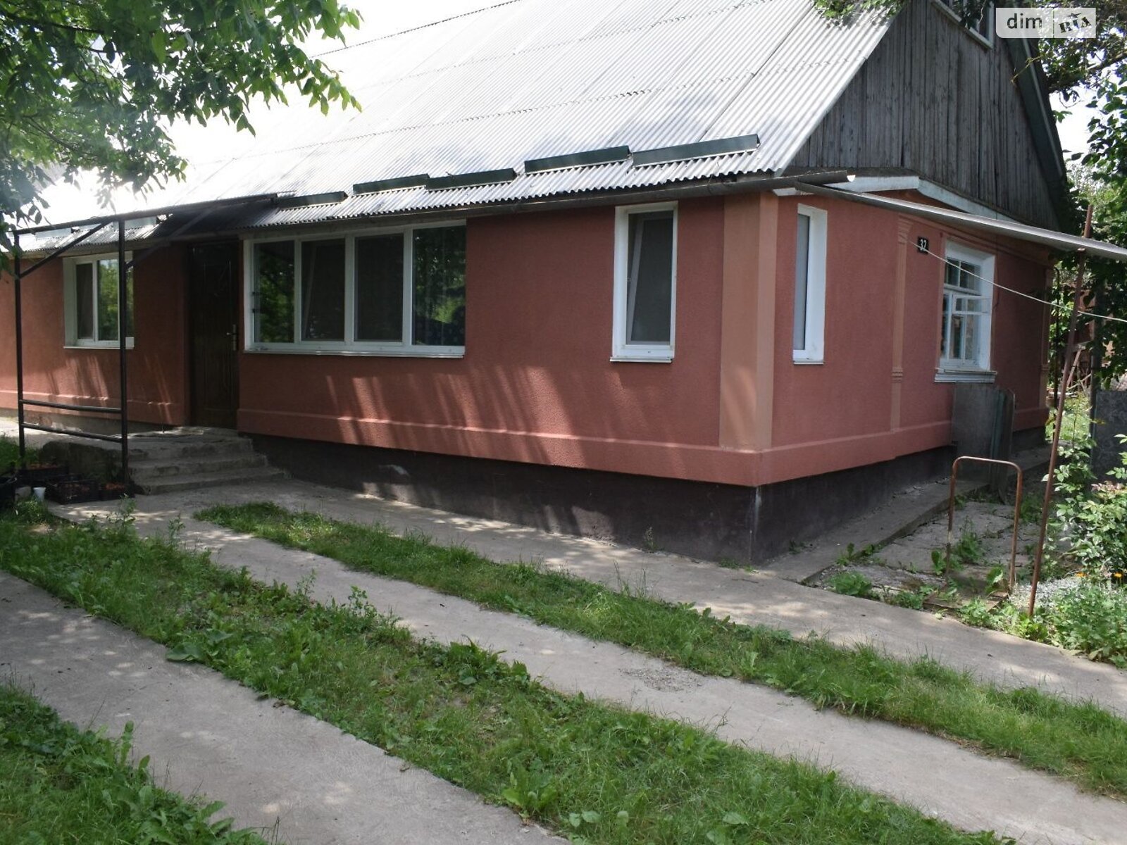 одноповерховий будинок з опаленням, 75 кв. м, цегла. Продаж у Осламові фото 1