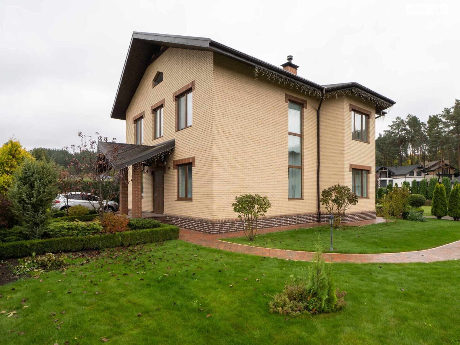 двоповерховий будинок з верандою, 217.1 кв. м, цегла. Продаж у Осикове фото 1