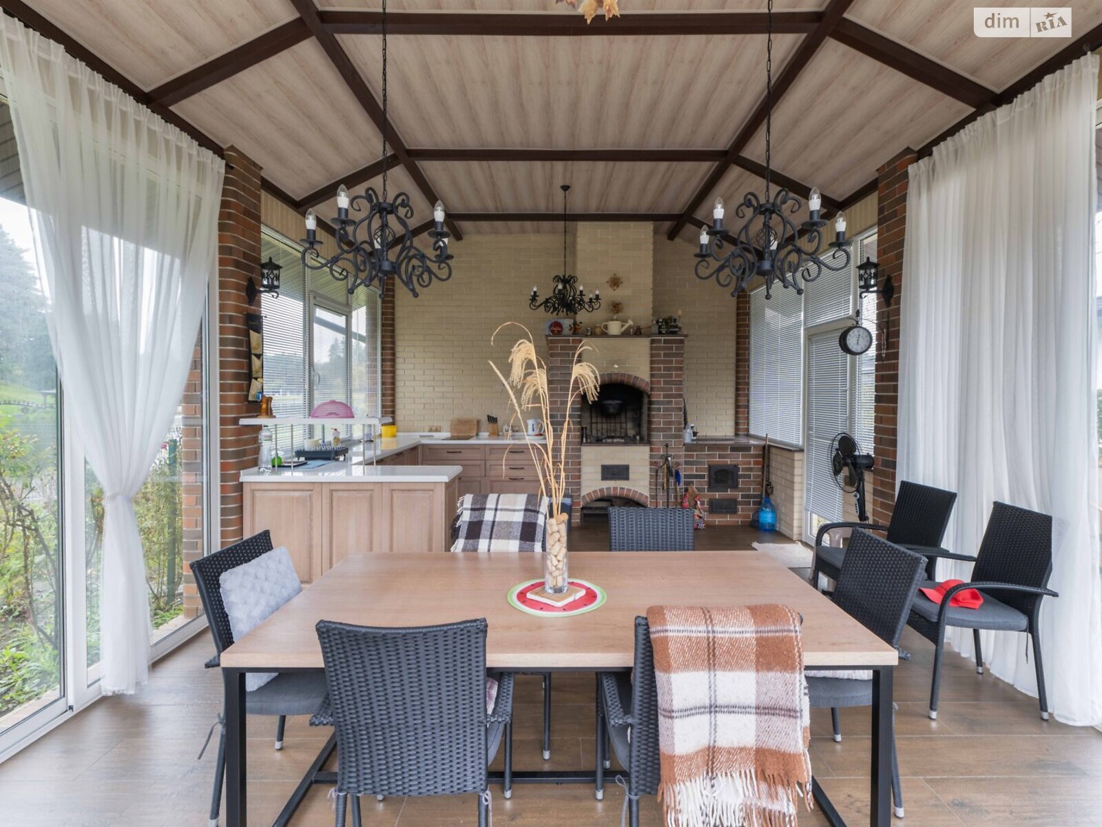 двоповерховий будинок з верандою, 217.1 кв. м, цегла. Продаж у Осикове фото 1