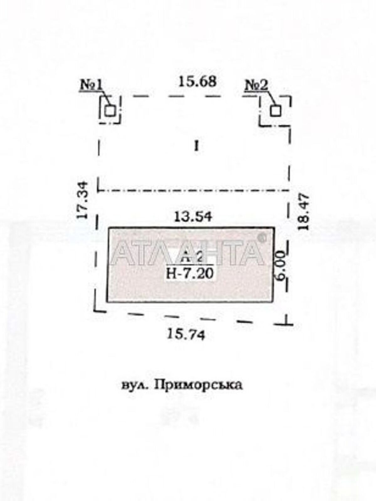 двухэтажный дом, 117 кв. м, газобетон. Продажа в Овидиополе район Грибовка фото 1