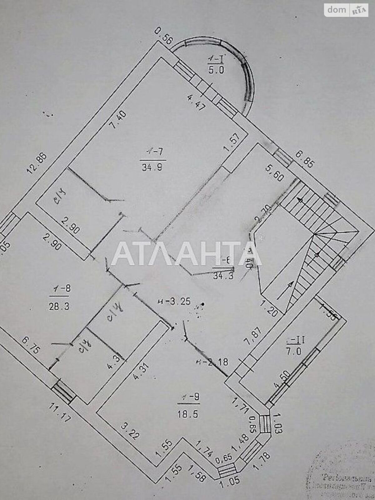 двоповерховий будинок, 430 кв. м, кирпич. Продаж в Овідіополі, район Совіньйон фото 1