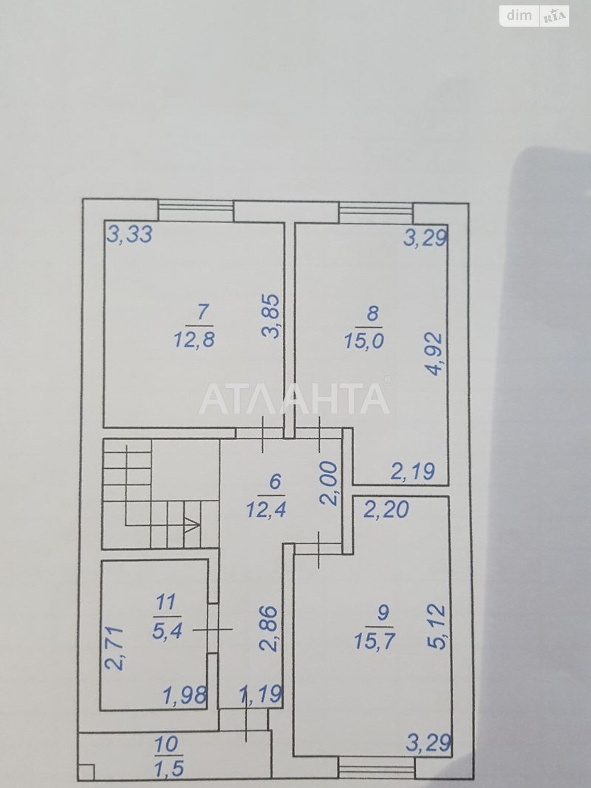 двоповерховий будинок, 135 кв. м, газобетон. Продаж у Лиманці фото 1