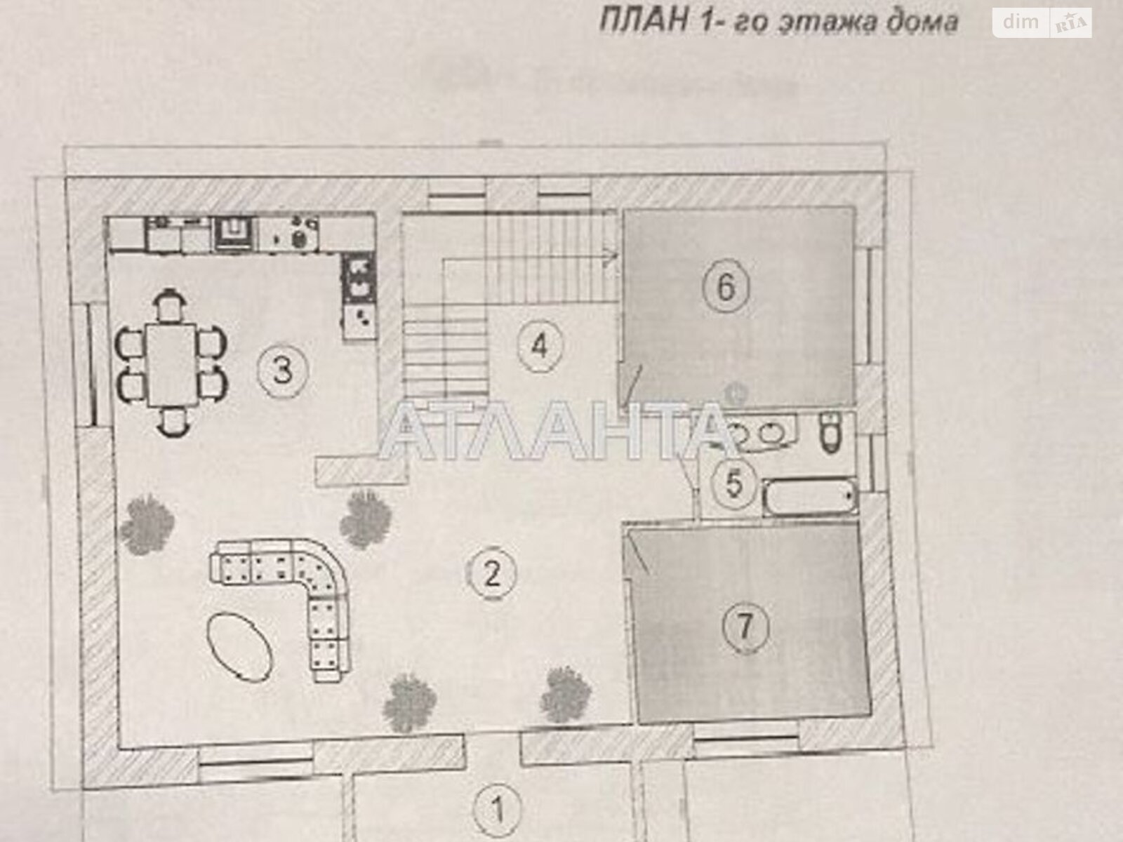 двухэтажный дом беседка, 350 кв. м, газобетон. Продажа в Лиманке фото 1