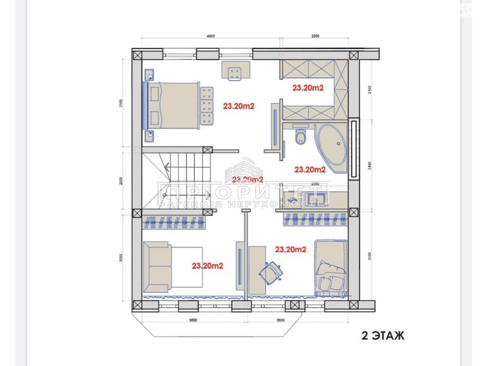 двоповерховий будинок, 145 кв. м, газобетон. Продаж в Овідіополі, район Київський фото 1