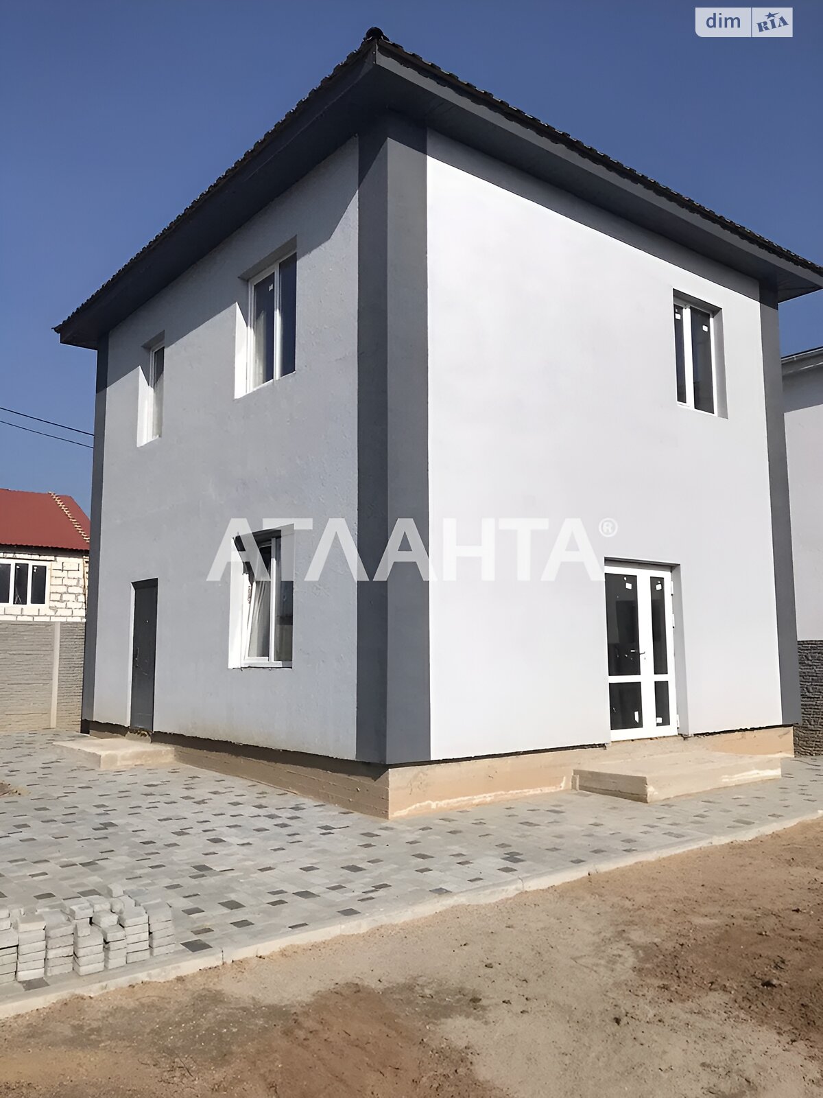 двоповерховий будинок бесідка, 90 кв. м, газобетон. Продаж у Лиманці фото 1 двоповерховий будинок бесідка, 90 кв. м, газобетон. Продаж у Лиманці фото 1