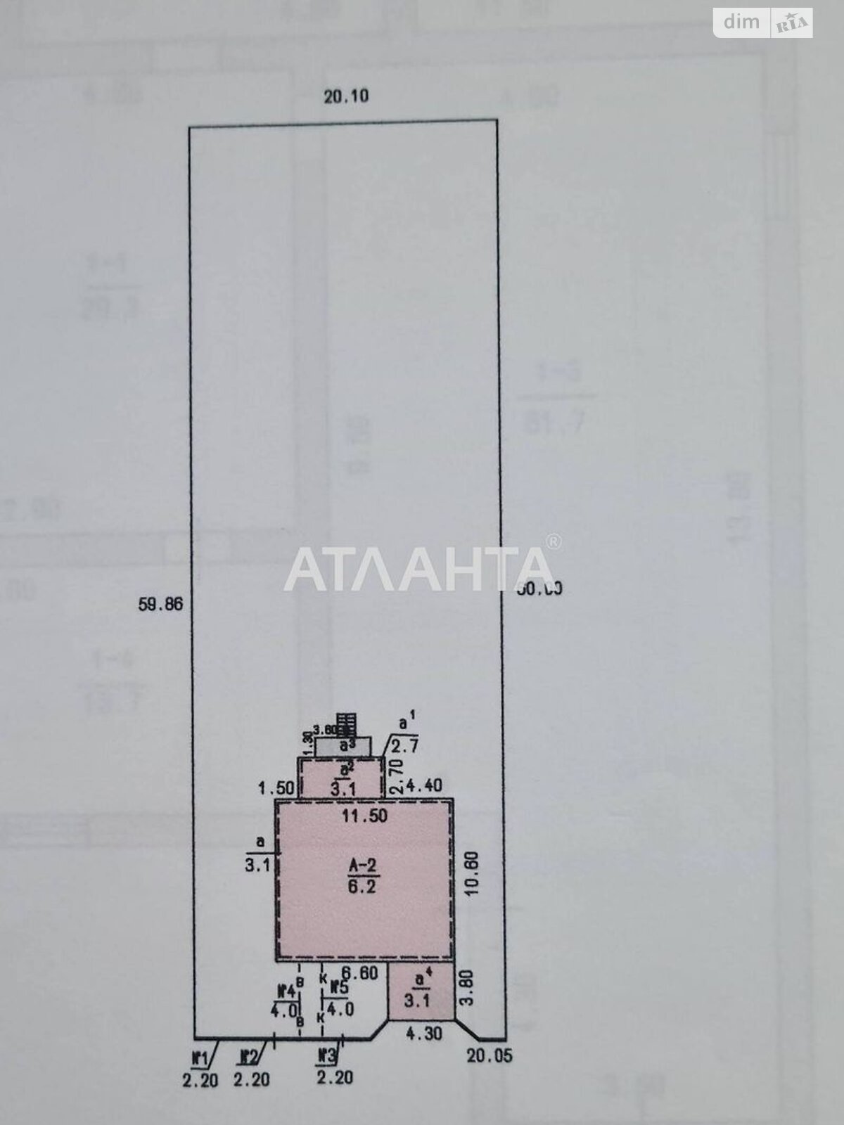 триповерховий будинок, 314 кв. м, пенобетон. Продаж у Прилиманському фото 1