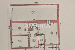 двоповерховий будинок, 111.5 кв. м, ракушечник (ракушняк). Продаж у Санжійці фото 2