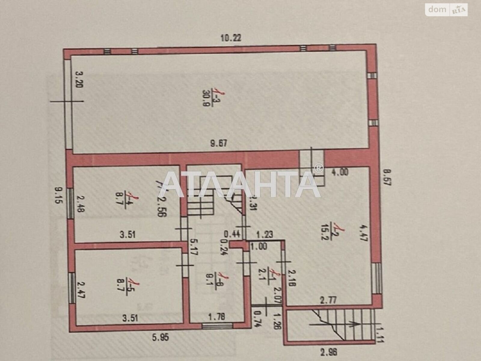 двоповерховий будинок, 111.5 кв. м, ракушечник (ракушняк). Продаж у Санжійці фото 1