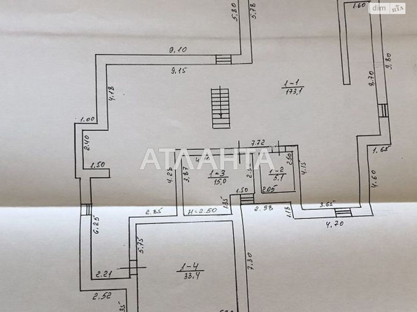 двоповерховий будинок, 649.2 кв. м, кирпич. Продаж у Санжійці фото 1