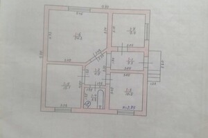 одноповерховий будинок, 71 кв. м, ракушечник (ракушняк). Продаж у Великодолинському фото 2