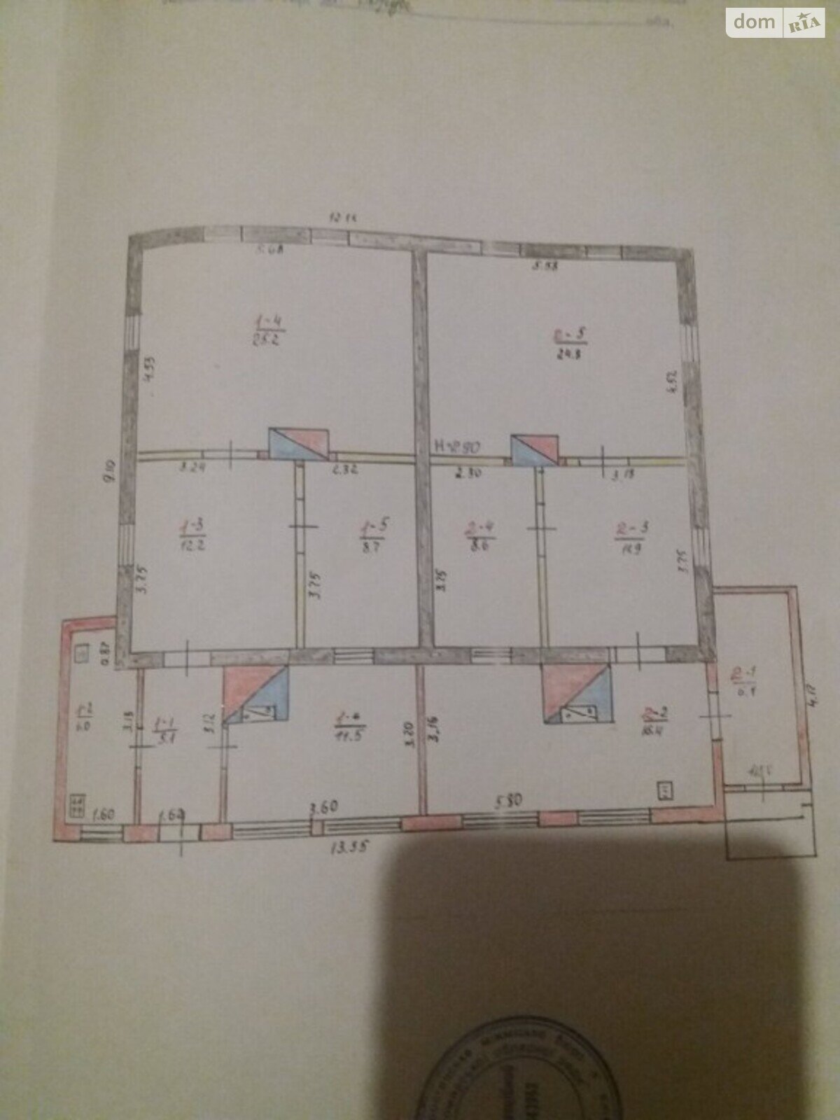 одноэтажный дом с мебелью, 112 кв. м, шлакоблок. Продажа в Овруче район Овруч фото 1