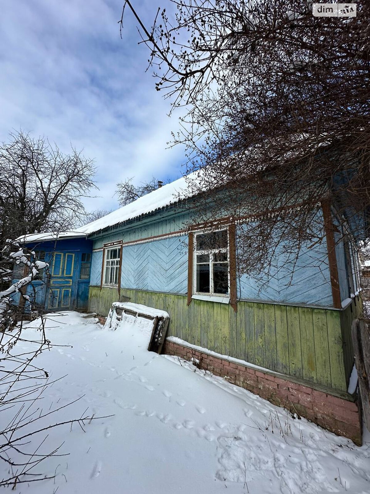 одноэтажный дом с гаражом, 60 кв. м, дерево и кирпич. Продажа в Озерах фото 1 одноэтажный дом с гаражом, 60 кв. м, дерево и кирпич. Продажа в Озерах фото 1