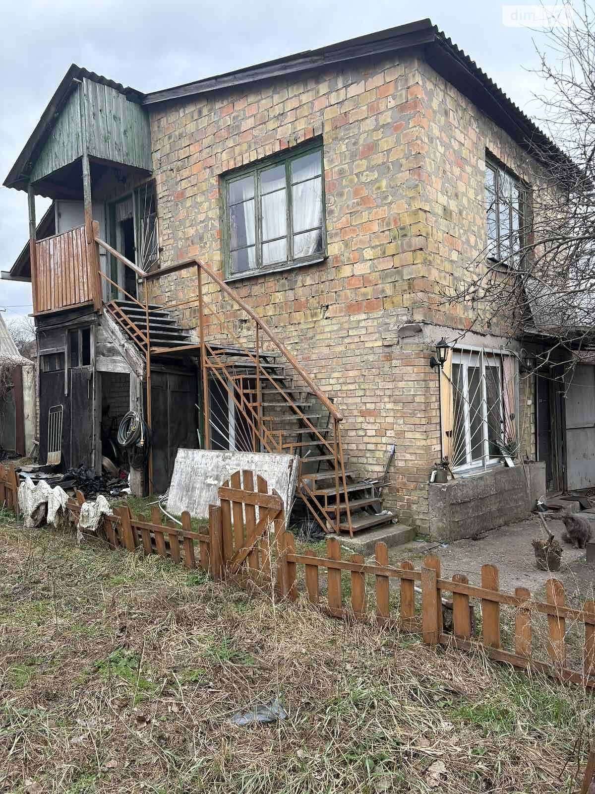 двухэтажный дом с верандой, 71.4 кв. м, кирпич. Продажа в Озерах фото 1