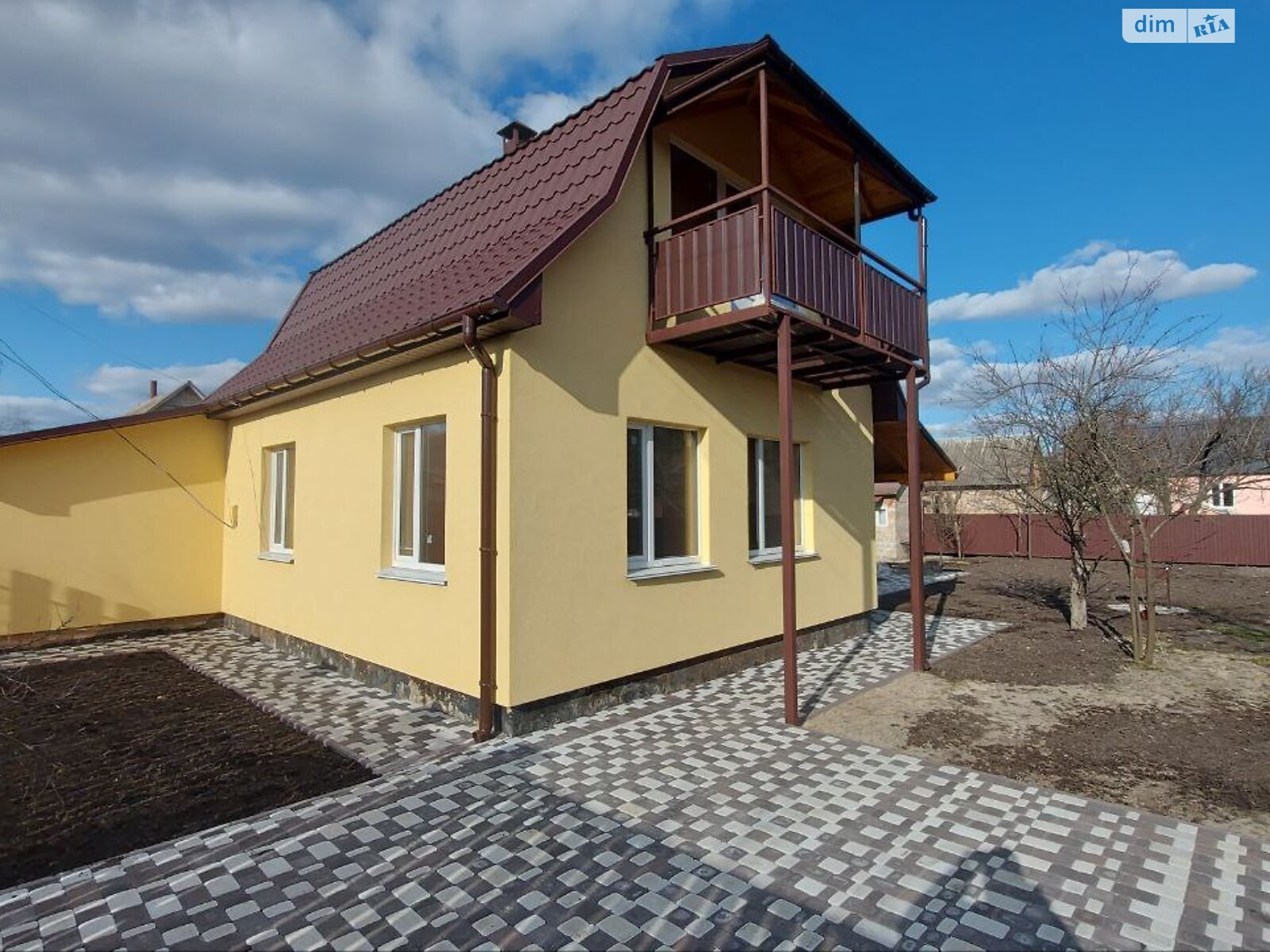 двоповерховий будинок з балконом, 100 кв. м, цегла. Продаж у Озерщині фото 1