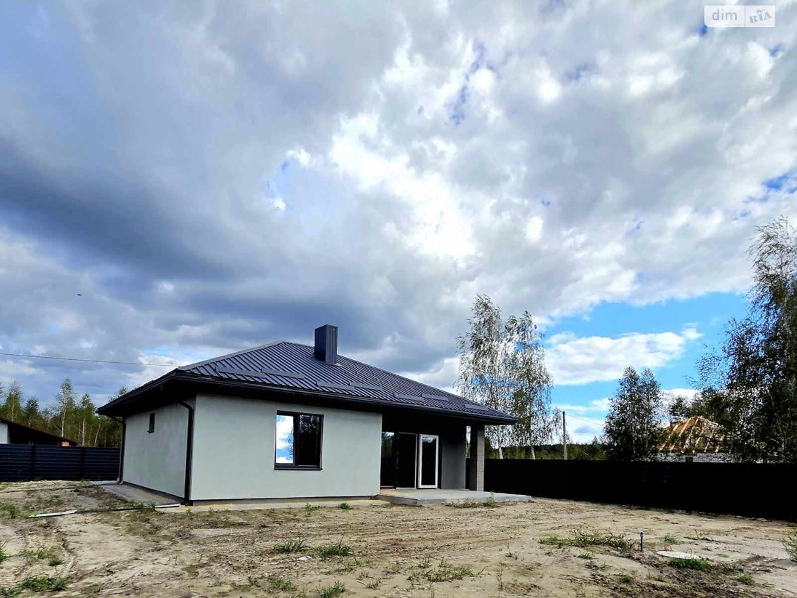 одноповерховий будинок, 84 кв. м, піноблок. Продаж у Озерці фото 1