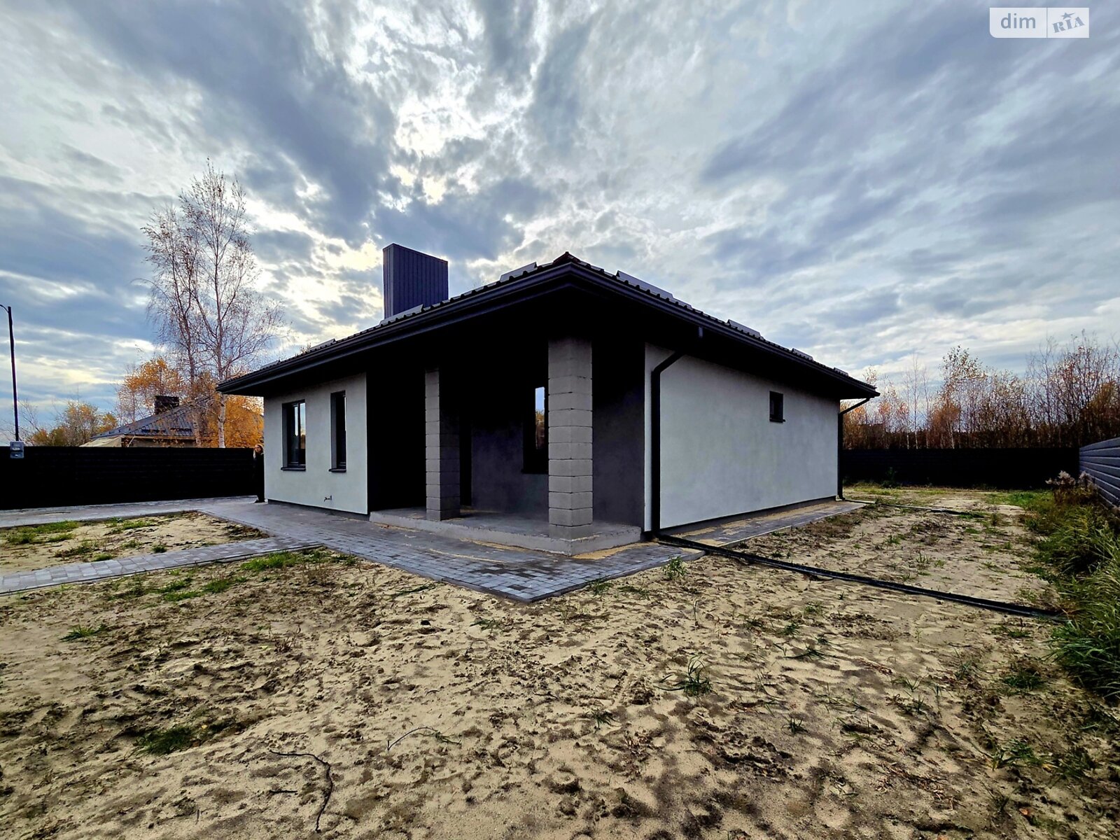 одноповерховий будинок, 84 кв. м, піноблок. Продаж у Озерці фото 1