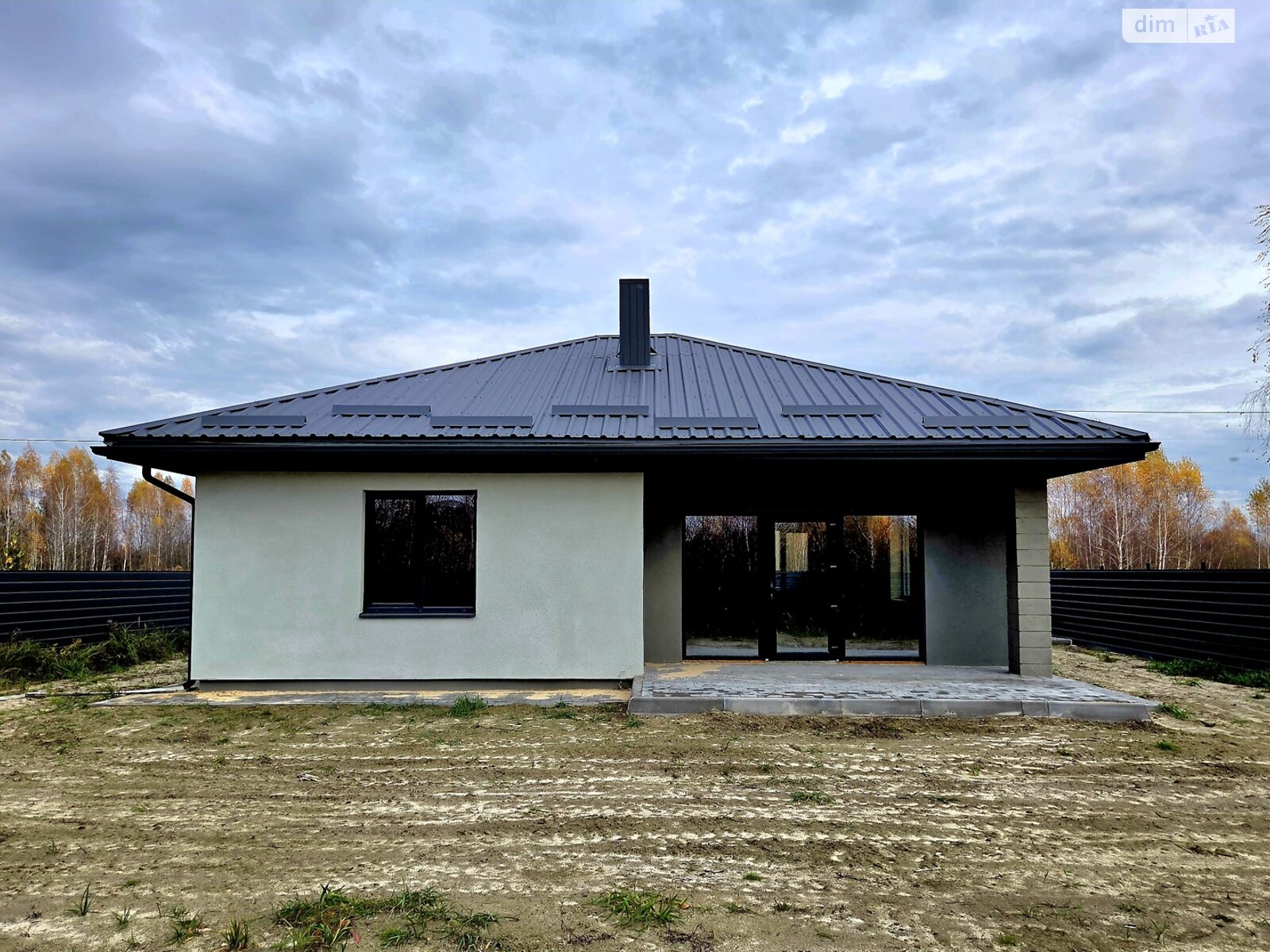 одноповерховий будинок, 84 кв. м, піноблок. Продаж у Озерці фото 1