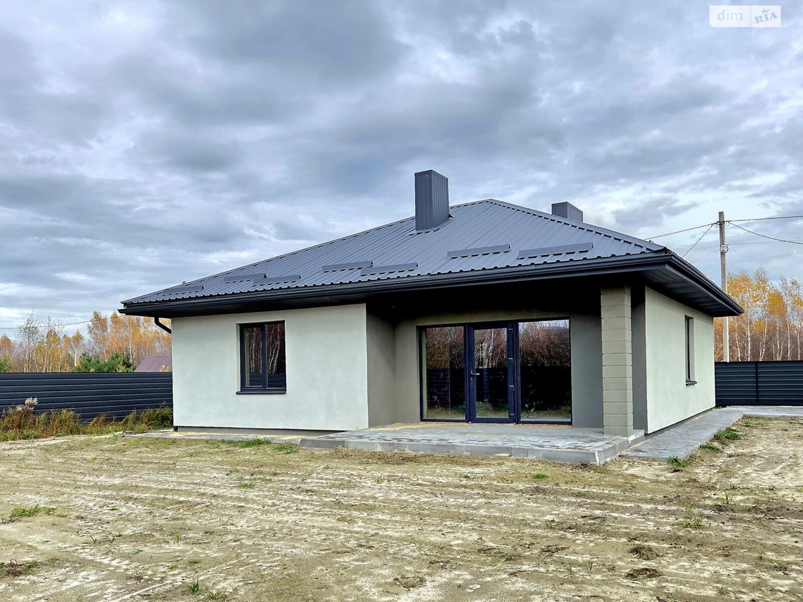 одноповерховий будинок, 84 кв. м, піноблок. Продаж у Озерці фото 1