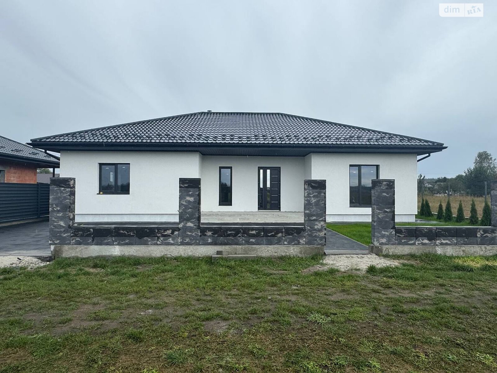 одноповерховий будинок з верандою, 123.4 кв. м, цегла. Продаж у Паланках фото 1