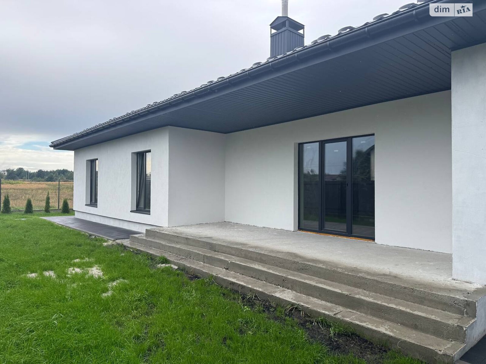 одноповерховий будинок з верандою, 123.4 кв. м, цегла. Продаж у Паланках фото 1