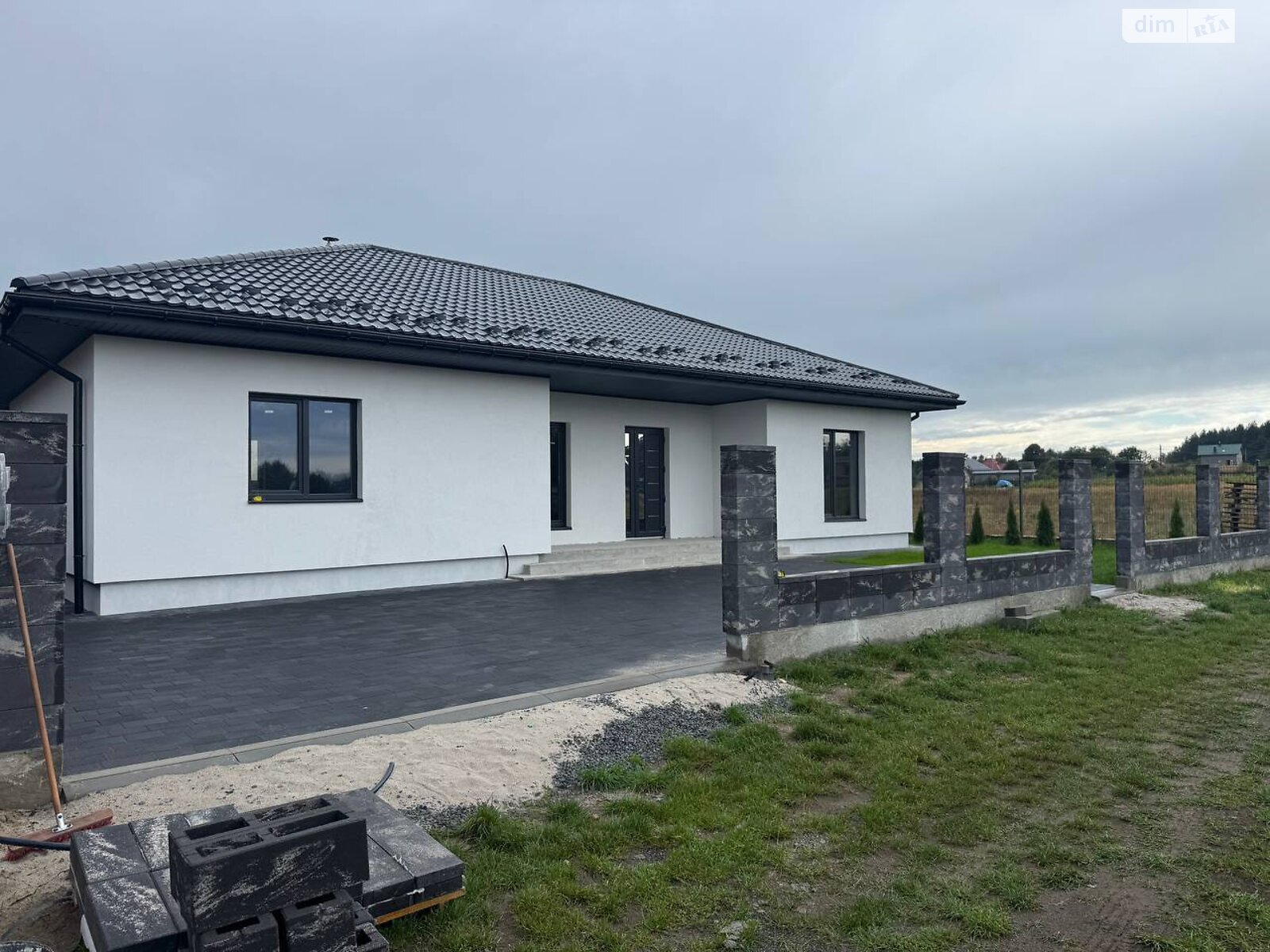 одноповерховий будинок з верандою, 123.4 кв. м, цегла. Продаж у Паланках фото 1