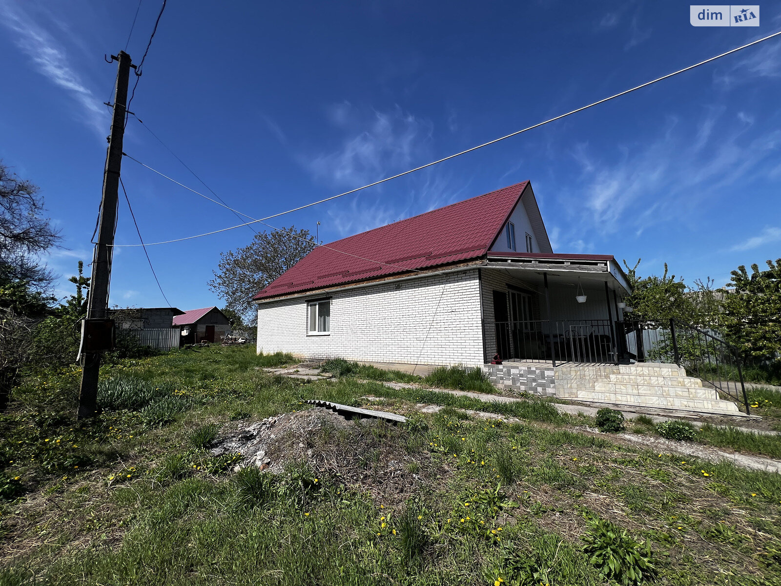 одноповерховий будинок з гаражем, 97.2 кв. м, цегла. Продаж у Панфилах фото 1 одноповерховий будинок з гаражем, 97.2 кв. м, цегла. Продаж у Панфилах фото 1