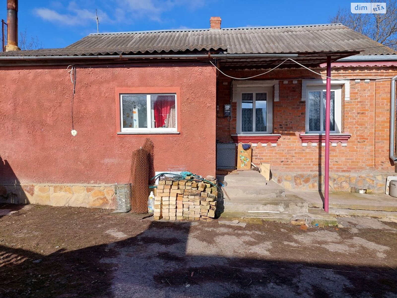 одноповерховий будинок з гаражем, 94 кв. м, цегла саманна. Продаж у Парпурівцях фото 1