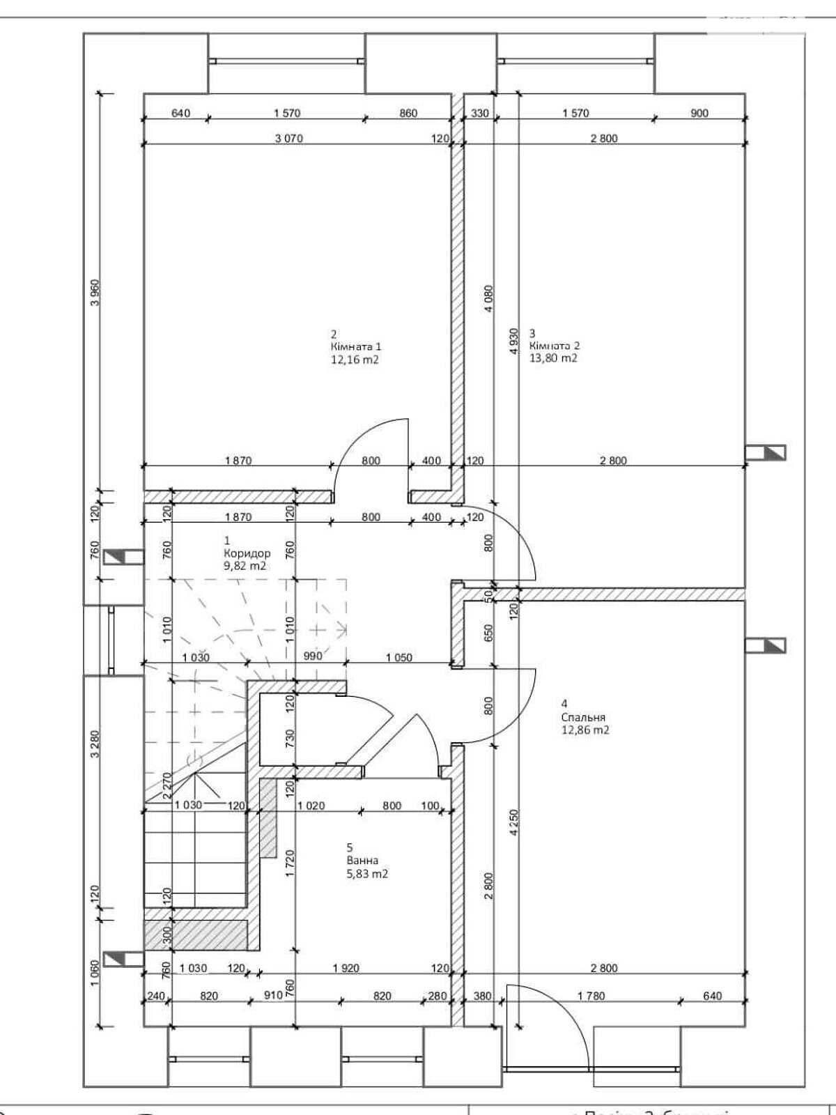 двухэтажный дом с балконом, 100 кв. м, кирпич. Продажа в Пасеки-Зубрицкие фото 1